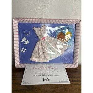 Barbie REPRODUCTION FASHION Garden Party SET #931 LET'S PLAY 2011 MATTEL NRFB